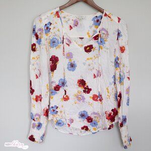Floral Raglan Blouse